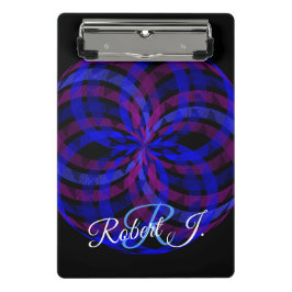 3D Center Geometric Flower Petal Mini Clipboard ミニクリップボード