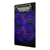 3D Center Geometric Flower Petal Mini Clipboard ミニクリップボード (アングル2)