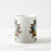 3D Christian Cross モーフィングマグカップ (中央)