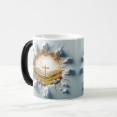 3D Christian Cross モーフィングマグカップ (正面左)