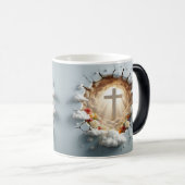 3D Christian Cross モーフィングマグカップ (正面右)