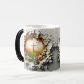 3D Christian Cross モーフィングマグカップ (正面左)