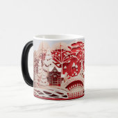 3D-Christmas モーフィングマグカップ (正面左)