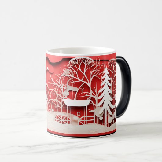 3D-Christmas モーフィングマグカップ (正面右)