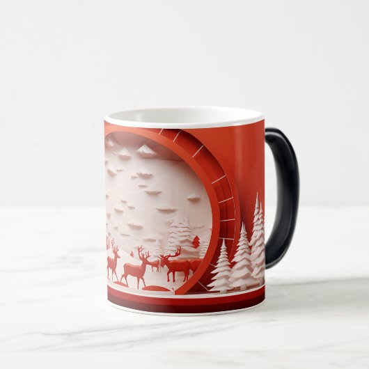 3D-Christmas モーフィングマグカップ (正面右)