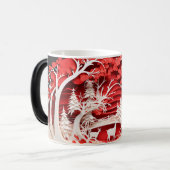 3D-Christmas モーフィングマグカップ (正面左)