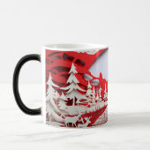 3D-Christmas モーフィングマグカップ (左)