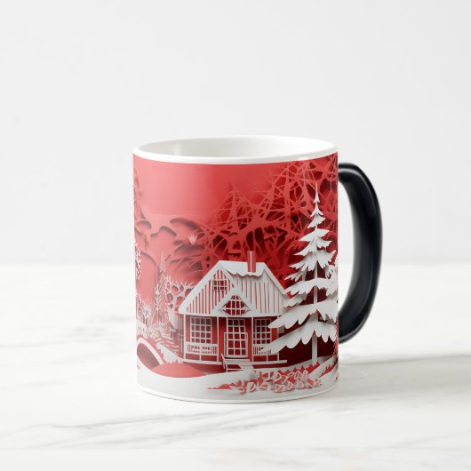 3D-Christmas モーフィングマグカップ (正面右)