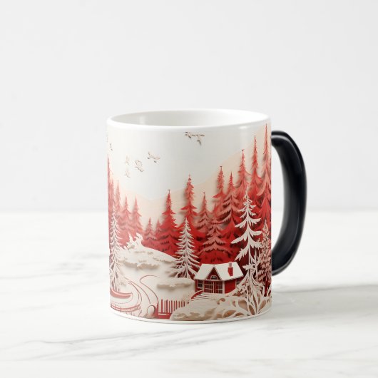 3D-Christmas モーフィングマグカップ (正面右)