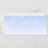 3D Chromeモダンクリスマスツリーのギフト証明書 (裏面)