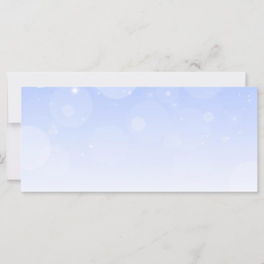 3D Chromeモダンクリスマスツリーのギフト証明書 (裏面)