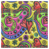 3D colorfull patterns ファブリック (クローズアップ)