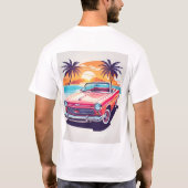 3D Colourful Art Print Men Tshirt  Tシャツ (裏面)