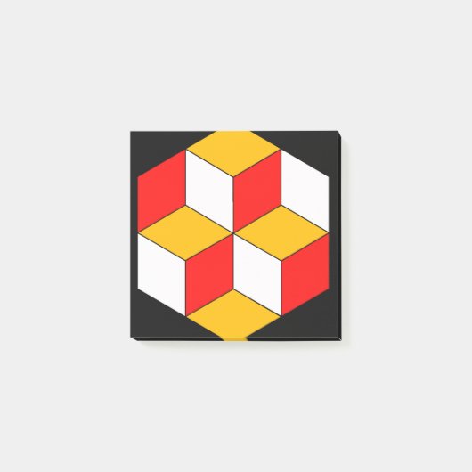 3d cubes ポストイット (正面)