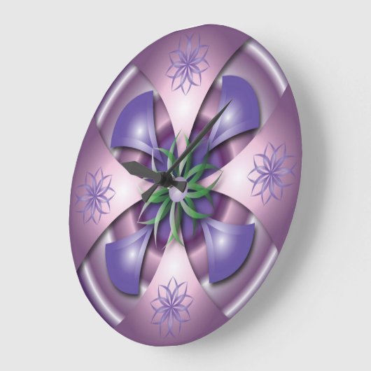 3D design wall clock ラージ壁時計 (傾斜)