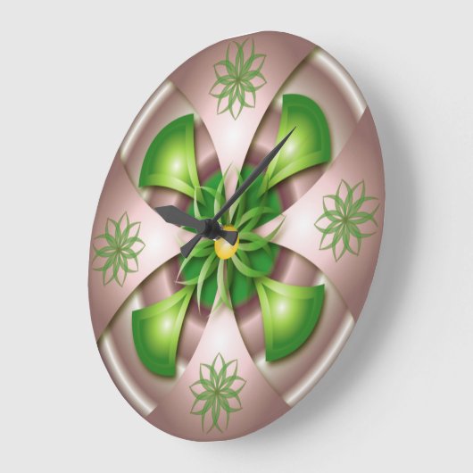 3D design wall clock ラージ壁時計 (傾斜)