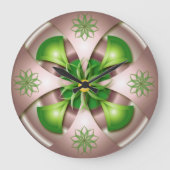 3D design wall clock ラージ壁時計 (正面)