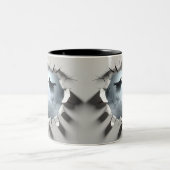 3D Eerie Halloween ツートーンマグカップ (中央)