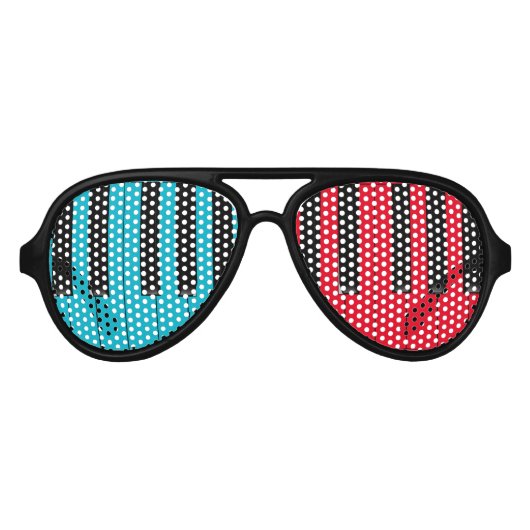 3D ExShallow Man （+無料の1番目の会話の件名） アビエーターサングラス (正面)