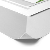 3D Fake Window View Alpaca Llama Wall Art ポスター (角)