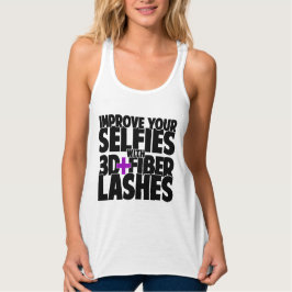 3D + Fibre Lashesでselfiesを向上 タンクトップ