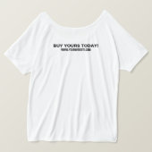 3D + Fibre Lashesでselfiesを向上 Tシャツ (デザイン裏面)