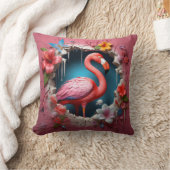 3D flamingo cushion クッション (ブランケット)