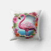 3D flamingo cushion クッション (裏面)