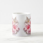 3D Floral Mug コーヒーマグカップ (中央)