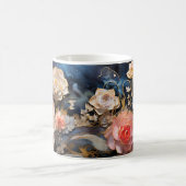 3D Floral Mug コーヒーマグカップ (中央)