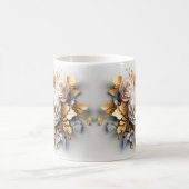 3D Floral Mug コーヒーマグカップ (中央)