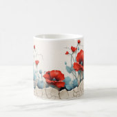 3D Floral Mug コーヒーマグカップ (中央)