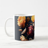 3D Floral Mug コーヒーマグカップ (左)