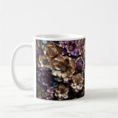 3D Floral Mug コーヒーマグカップ (左)