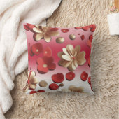 3D Flowers クッション (ブランケット)