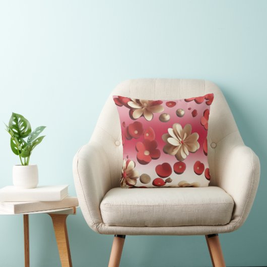 3D Flowers クッション (椅子)