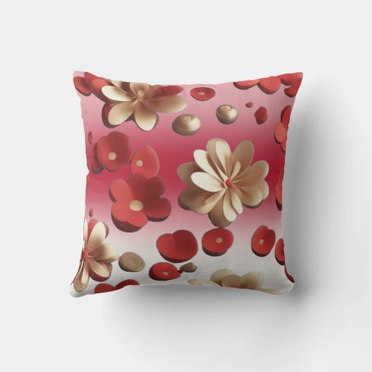 3D Flowers クッション (裏面)