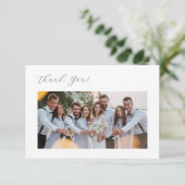 3D Flowers Stylized Lily Thank You Card サンキューカード (スタンド正面)