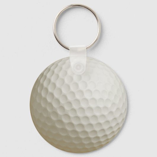 3D Golf Ball Design – Custom Option keychain キーホルダー (正面)