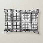 3D grey geometric abstract pattern background.3d b アクセントクッション (裏面)