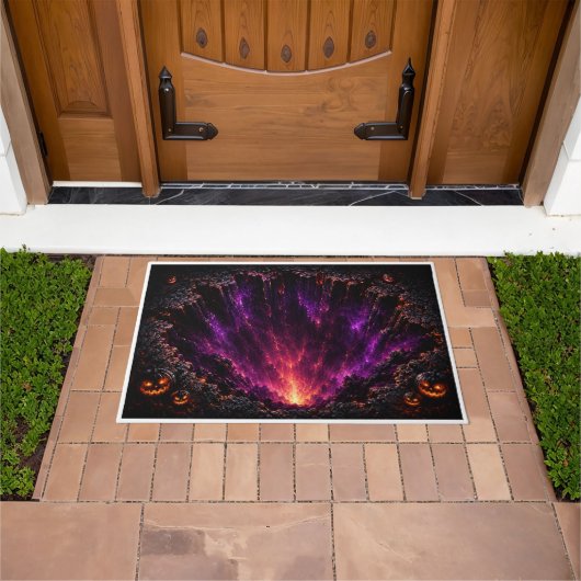 3D Halloween Abyss Illusion Doormat ドアマット (室外)