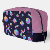 3D Holographic Geometric Aesthetic Makeup Bag ドップキット (右コーナー)