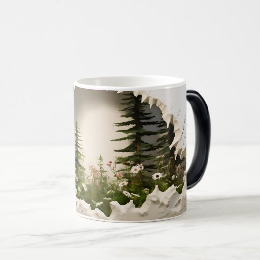 3D Landscape  モーフィングマグカップ (正面右)