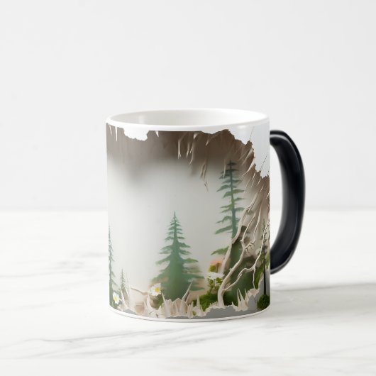 3D Landscape  モーフィングマグカップ (正面右)