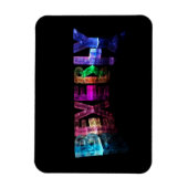 3D LightsのBeverlyという名前 マグネット (縦)