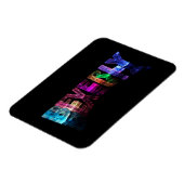 3D LightsのBeverlyという名前 マグネット (左側)