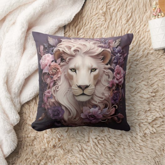 3D lion pillow クッション (ブランケット)