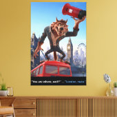 3D London Film Themed キャンバスプリント (インサイチュ (リビング))