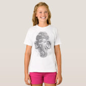 3d Lord Ganesha - Om Tシャツ (正面フル)