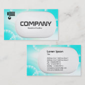 3D Lozenge -抽象芸術02 名刺 (正面/裏面)